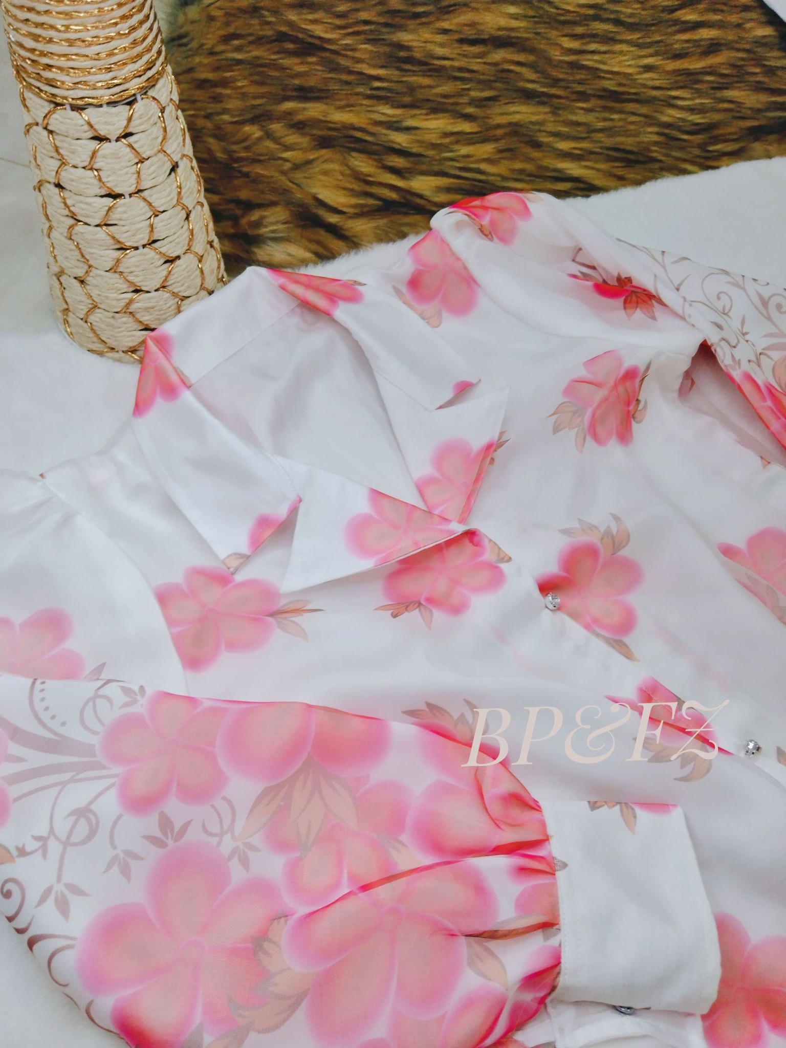 Shuhashini Organza Shirt